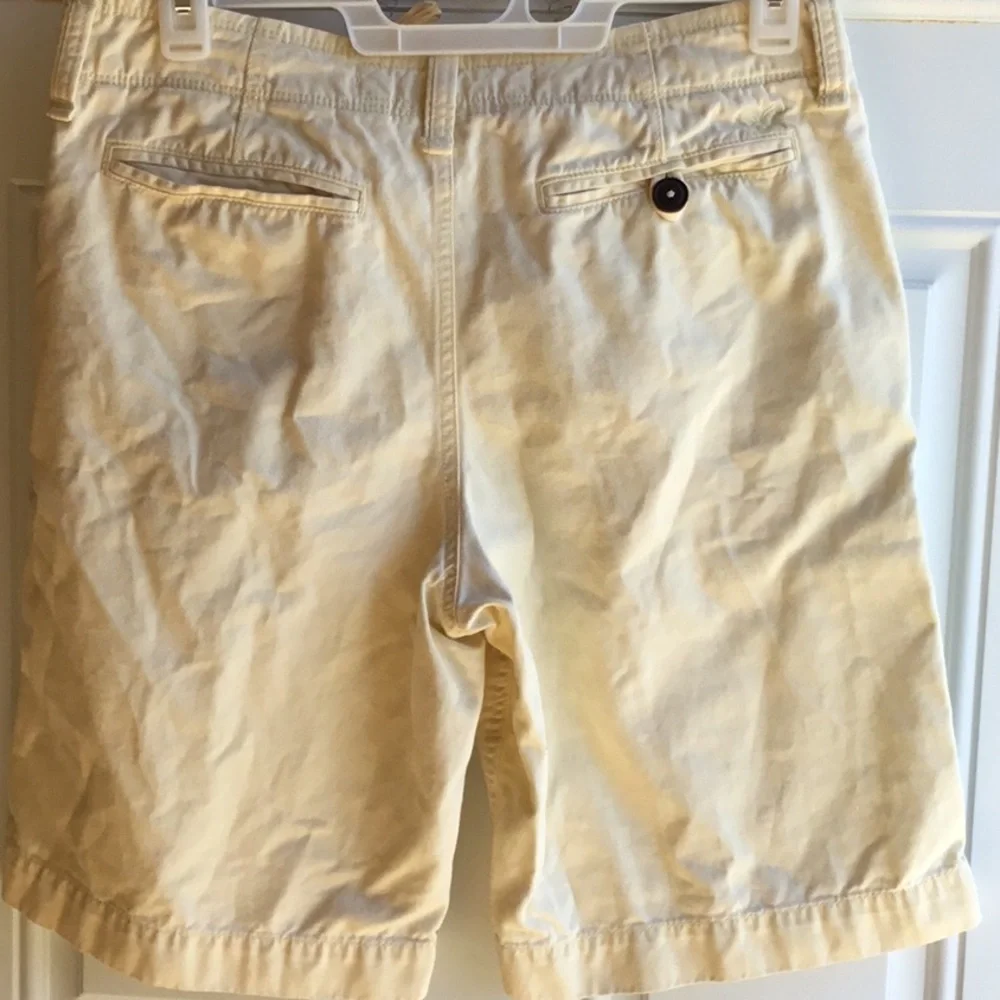 American Eagle Outfitters longer length waist30” yellow shorts